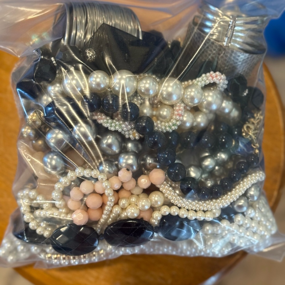 Elegant Multi-Color Beaded Necklace Set